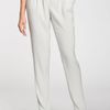 St. John Collection Slouchy Crepe Pants in Gray (celedon) - Lyst