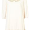 Topshop Lace Collar Dress By Sister Jane in White (ivory) - Lyst