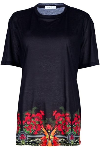 Givenchy Oversize Top in Black - Lyst