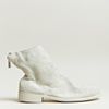 Guidi Womens Reverse Stag Leather Ankle Boots in White - Lyst