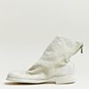 Guidi Womens Reverse Stag Leather Ankle Boots in White - Lyst