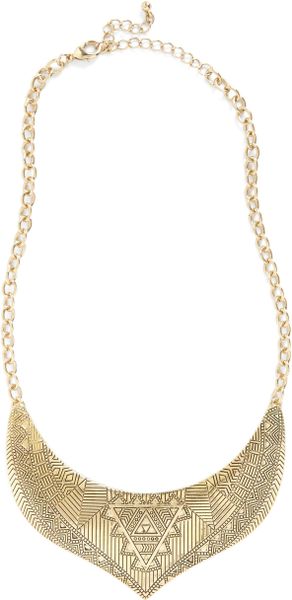 Modcloth Encrypted with Chic Necklace in Blue - Lyst