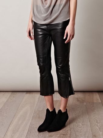  Dust Leather Moto Trousers 