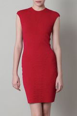 Alexander McQueen 3D-Jaquard Knit Dress