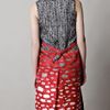 Balenciaga Herringbone African Mix Print Dress in Multicolor (black) - Lyst