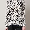 Balenciaga Clover Print Blouse in White (clover) - Lyst