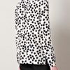 Balenciaga Clover Print Blouse in White (clover) - Lyst