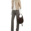 Balenciaga Striped Silk Blend Trousers in Multicolor - Lyst