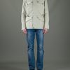 Balmain Belted Jacket in Beige for Men - Lyst