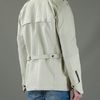 Balmain Belted Jacket in Beige for Men - Lyst
