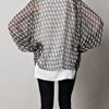 Beyond Vintage Printed Silk Cape in Black - Lyst
