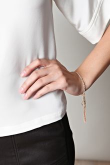 Carolina Bucci 18ct Rose Gold Lucky Bracelet - Lyst