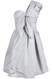 Carven Taffeta One Shoulder Dress - Lyst