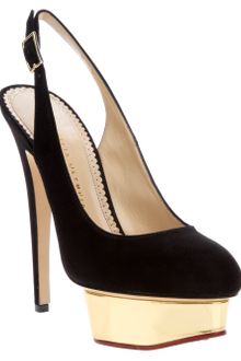 Charlotte Olympia Dolly Slingback Shoe - Lyst