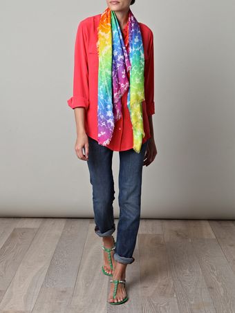  Rainbow Lace Scarf 