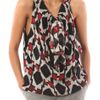 Diane Von Furstenberg Anissa Top in Multicolor (black) - Lyst