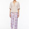 Diane Von Furstenberg New Naples Pant in Multicolor (hoop stripe lilac) - Lyst