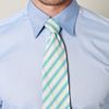 E. Tautz Abrahams Stripe Tie in Blue for Men (cream) - Lyst