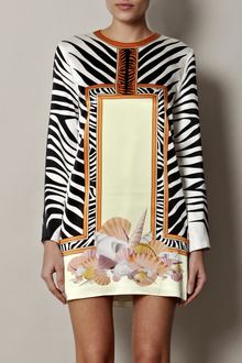Holly Fulton Memphis Tiger and Shellprint Dress - Lyst