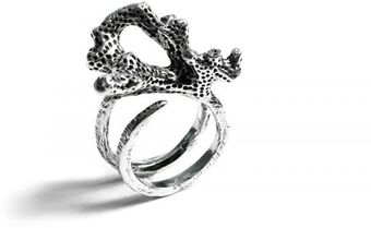 Ines Susaeta Coral Ring Silver - Lyst