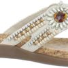 Kenneth Cole Reaction Womens All Glam Sandal in Silver (cream) - Lyst