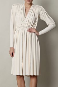 Lanvin Techno Jersey Dress - Lyst