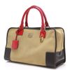 Loewe Amazona Oro Suede Bag in Beige (sand) - Lyst