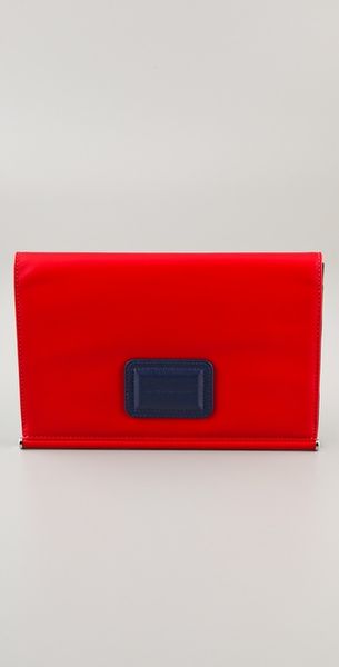 Marc By Marc Jacobs Colorblock Bars Bells Clutch - Lyst