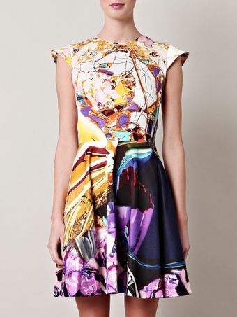 Mary Katrantzou Babelona Baelprint Dress - Lyst
