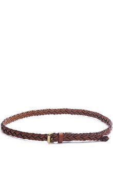 Mulberry Thin Plaited Belt - Lyst