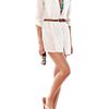Mulberry Thin Plaited Belt in Brown - Lyst
