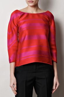 Sonia By Sonia Rykiel Stripe Bowback Top - Lyst