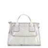 Sportmax Sottile Metallic Slouch Bag in Silver - Lyst