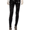 Stella Mccartney Embroidered Sequin Trousers in Black - Lyst
