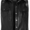 Thakoon Embellished Leather Vest in Black - Lyst