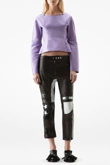 Acne Stardust Leather Pants Ss12 - Lyst