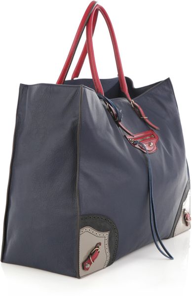 Balenciaga Papier A4 Bag in Blue (navy) - Lyst