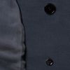 Carven Double Breasted Cotton Jersey Overcoat in Blue for Men - Lyst