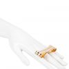 Delfina Delettrez Bow Ring in Gold - Lyst