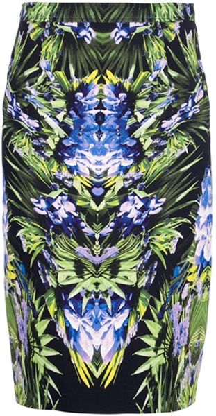 Givenchy Floral Pencil Skirt in Multicolor (floral) - Lyst