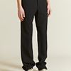 Issey Miyake  Linen Wool Mesh Trousers in Black for Men - Lyst