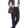 Maje Human Slouchy Satin Pants in Blue - Lyst