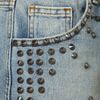 Moto Studded Hotpants in Blue (bleach stone) - Lyst