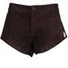 One Teaspoon Yokos Short in Brown (chocolate) - Lyst