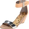 Sam Edelman Sam Edelman Womens Sophie Wedge Sandal in Orange (silver/natural) - Lyst