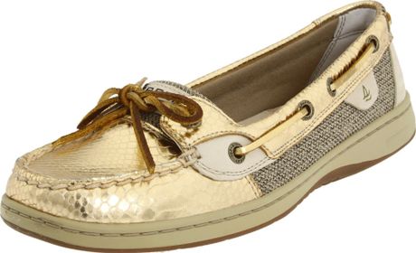 Sperry Top-sider Sperry Topsider Womens Angelfish Gold Snake Shoe in