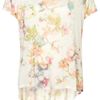 Topshop Floral Over Sized Tshirt in Multicolor (multi) - Lyst