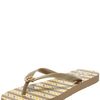 Tory Burch Logo Flipflop in Beige (moss) - Lyst