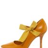 Tory Burch Beverly Mary Jane Ribbon Pump in Yellow - Lyst