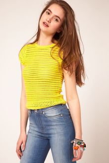 ASOS Collection Asos Crochet Top - Lyst